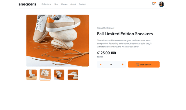 E-commerce Product Page thumbnail