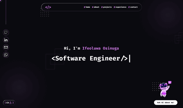 Portfolio Website thumbnail